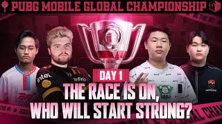 EN 2023 PMGC Grand Finals  Day 1  PUBG MOBILE Global Championship [upl. by Greenebaum]