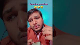 Genuine problem 🤪😆😜funny comedy funnyvideo Tarunsagarkritikapartik2017 shorts short [upl. by Mungovan]