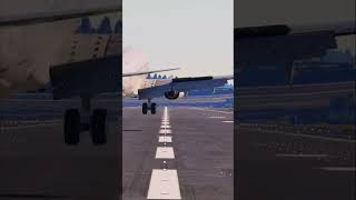 TURKISH AIRLINES BOUNCED LANDING msfspilot explore msfslanding msfs2020 music avgeek mfs [upl. by Natalina]