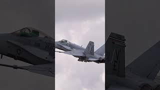 F18 takeoff f18 f18hornet takeoff militaryaircraft aviation [upl. by Josepha]