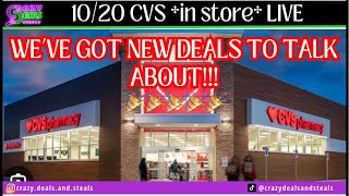 1020 CVS in store LIVE New Deals amp New Coupons 1020 CVS Couponing  Haul [upl. by Oznerol226]