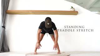 STANDING STRADDLE STRETCH [upl. by Selym]