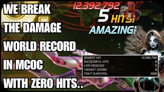 I Think We Broke MCOC… 12 Million Damage In 3 Seconds With 0 Hits World Record [upl. by Anitsirt]