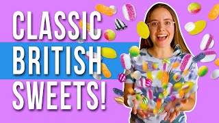 Tasting the BEST Classic Sweets from Britain [upl. by Blackman]