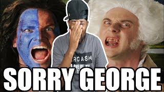 REACTION  George Washington vs William Wallace amp ERB Behind the Scenes‼ [upl. by Borlow]