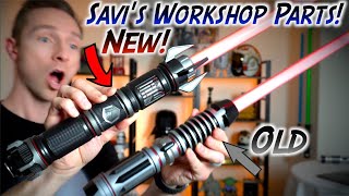 NEW Savis Workshop Galaxys Edge Lightsaber Parts [upl. by Lawley]