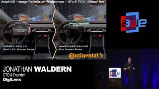 DigiLens Jon Waldern  AWE 2018 SBG Waveguide Optics for AR Applications Chinese [upl. by Bywaters]