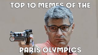 Top 10 memes of the 2024 Paris Olympics  NBC Sports [upl. by Enilamme366]