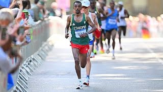 Ethiopians Tamirat Tola wins Mens Marathon Olympics Paris 2024 for Ethiopia Gold  Tamirat Tola [upl. by Luca]