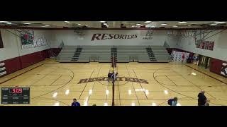 Elkhart Lake  Glenb vs Kohler High School Varsity Womens Volleyball [upl. by Aicekat]