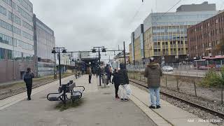 Sundbyberg Stockholm Sweden pendeltåg travel amazingplace lovethis [upl. by Wildon654]