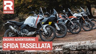 Comparativa Enduro Medie con il 21 Qual è la migliore Ducati Husqvarna KTM Triumph Yamaha [upl. by Tjaden]