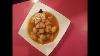 GUISO DE PATATAS CON POTÓN  RECETA TRADICIONAL [upl. by Naujak]