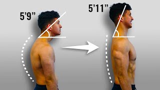 The PERFECT 5 Minute Posture Routine To Increase Your Height [upl. by Marcelle]