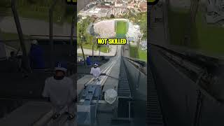 Insanely Steep Ramp Ski Jumpers HeartStopping Training [upl. by Berriman438]