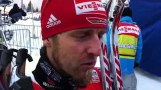 Langlauf Interview mit Axel Teichmann I 30122011 [upl. by Matusow]