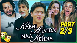 KABHI ALVIDA NAA KEHNA Movie Reaction Part 23  Shah Rukh Khan  Rani Mukerji  Preity Zinta [upl. by Ley]