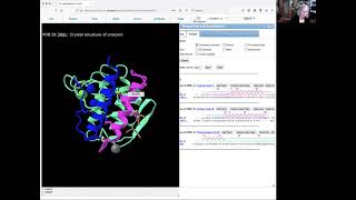 Finding and identifying hydrophobic interactions in iCn3D [upl. by Eilzel]