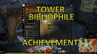 GW2  Tower Bibliophile Achievement Sovereign of Nayos Chapter [upl. by Sprage]