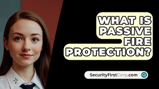 What Is Passive Fire Protection  SecurityFirstCorpcom [upl. by Rofotsirk]