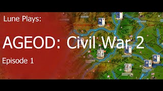 Lets Play AGEOD Civil War 2 [upl. by Aloel]