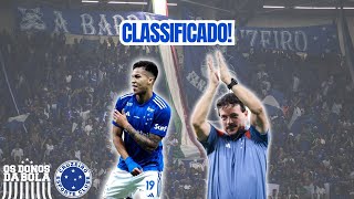 COM UM A MENOS CRUZEIRO EMPATA NA ESTREIA DE DINIZ E ESTÁ NA SEMIFINAL DA COPA SUL AMERICANA [upl. by Airat]