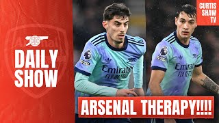 Arsenal Therapy  Title Hopes In Tatters  Arsenal Eye Jonathan David Deal  Arteta Under Pressure [upl. by Thurstan117]