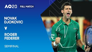 Novak Djokovic v Roger Federer Full Match  Australian Open 2020 Semifinal [upl. by Aretta]