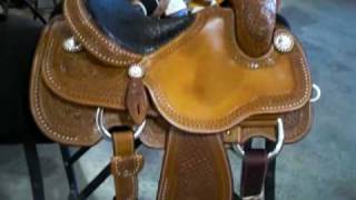 Joe Beaver Calf Roping Saddle by Martin Saddlery [upl. by Naired]