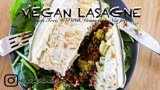 VEGAN LASAGNEGFWFPBGRAIN FREENUT FREE [upl. by Aenel]