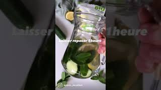 RECETTE  customise ta boisson ISOtonique  virgin mojito [upl. by Ensign]