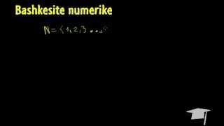 Bashkesite numerike [upl. by Ahsyas]