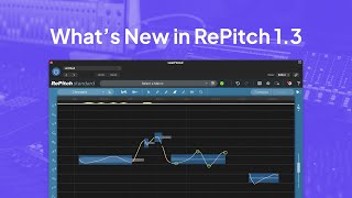 Whats New in RePitch Standard 13  The Most Natural Sounding Vocal Pitch Correction Tool [upl. by Palila]