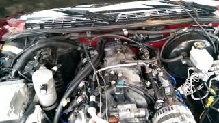 L33 53 LS6 cam S10 Blazer start and idle [upl. by Fiore110]