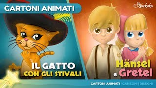 Il gatto con gli stivali storie per bambini  Cartoni animati [upl. by Malvina]