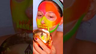 How to do sugar skull makeup tutorial 💀 sugarskull sugarskulls makeuptutorial [upl. by Duke114]