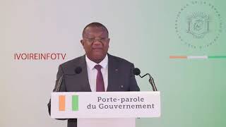 Côte d’Ivoire Suspension de solde de 1800 agents absents du lieu de travail à l’heure du contrôle [upl. by Crispa]