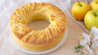 CIAMBELLA SOFFICE ALLE MELE  Ricetta Facile senza glutine  Polvere di Riso [upl. by Mayer]