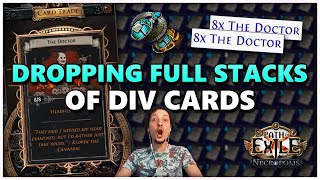 PoE 8 DOCTORS  Dropping full stacks of div cards with the new scarabs  Stream Highlights 822 [upl. by Sparky828]