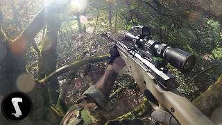 Airsoft Sniper Hides in TREETOPS and Wipes Out EVERYONE [upl. by Nilved371]