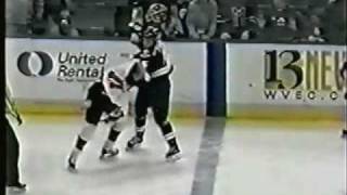 AHL Shawn Thornton vs Pete Vandermeer 0304 [upl. by Natehc733]