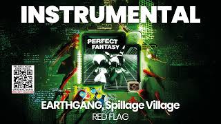 INSTRUMENTAL BEAT  RED FLAG  EARTHGANG Spillage Village [upl. by Greiner233]