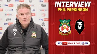 INTERVIEW  Phil Parkinson after Salford City [upl. by Orford]