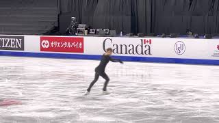 Alena Kostornaia FS practice  Skate Canada 2021 [upl. by Otsenre490]