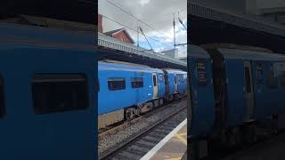 Lumo Pride 803003 passing through Grantham this afternoon [upl. by Abernathy865]