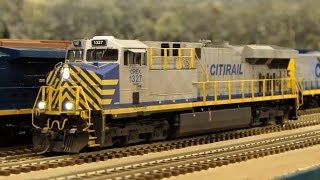 Citirail ES44AC  LokSound Full Throttle GE GEVO12 Review [upl. by Zenia]