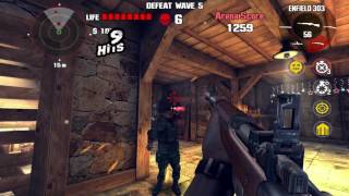 Dead Trigger 1 Arena Rank 50 Lewis Bren Enfield amp Winchester Bloody Xmas Nvidia Shield Tablet [upl. by Wassyngton319]