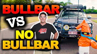 BULLBAR CRASH TEST – How strong are they PLUS How a bullbar is made [upl. by Iilek]