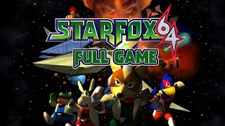 Star Fox 64  Full Game  All Levels  Three Routes  Longplay  No Commentary  Nintendo 64  NSO [upl. by Attelliw196]