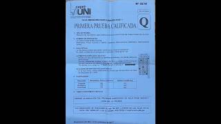 Mi primer examen de CEPRE UNI examen cepreuni postulantes estudiantes matemática uni fyp [upl. by Myke]